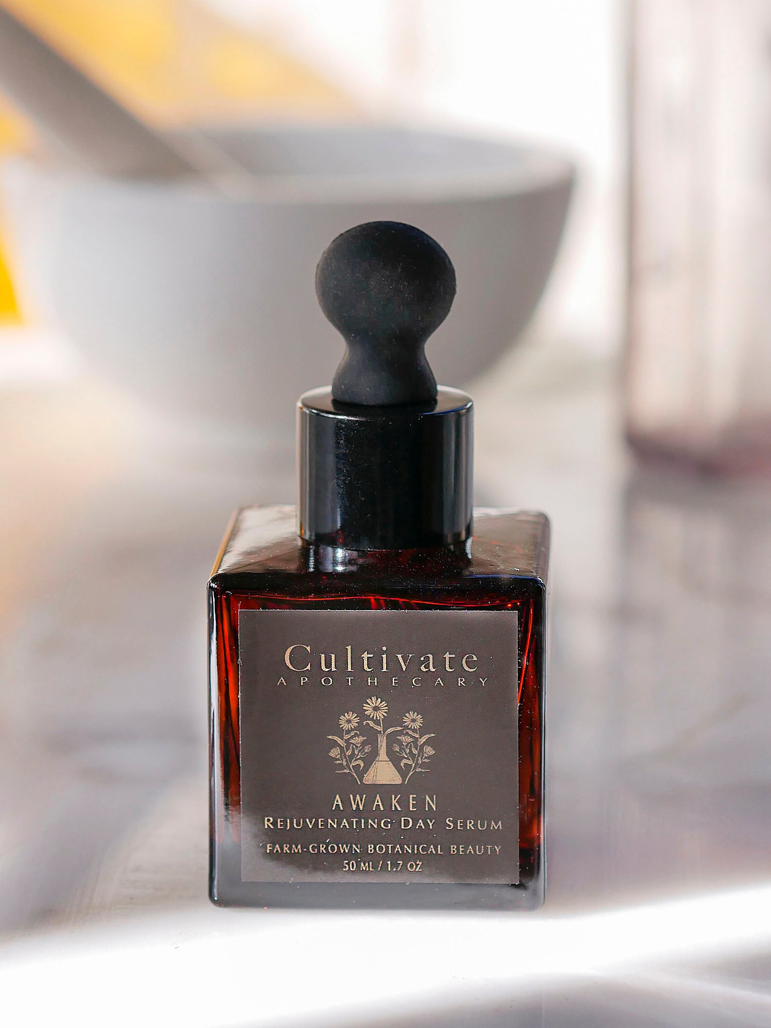Day serum product from the skincare set for combination skin.